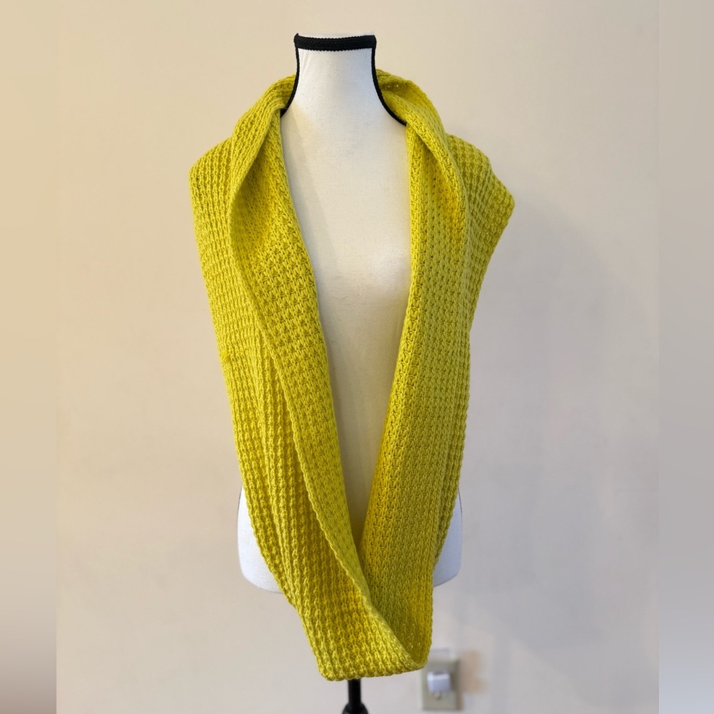 Yellow Infinity Scarf